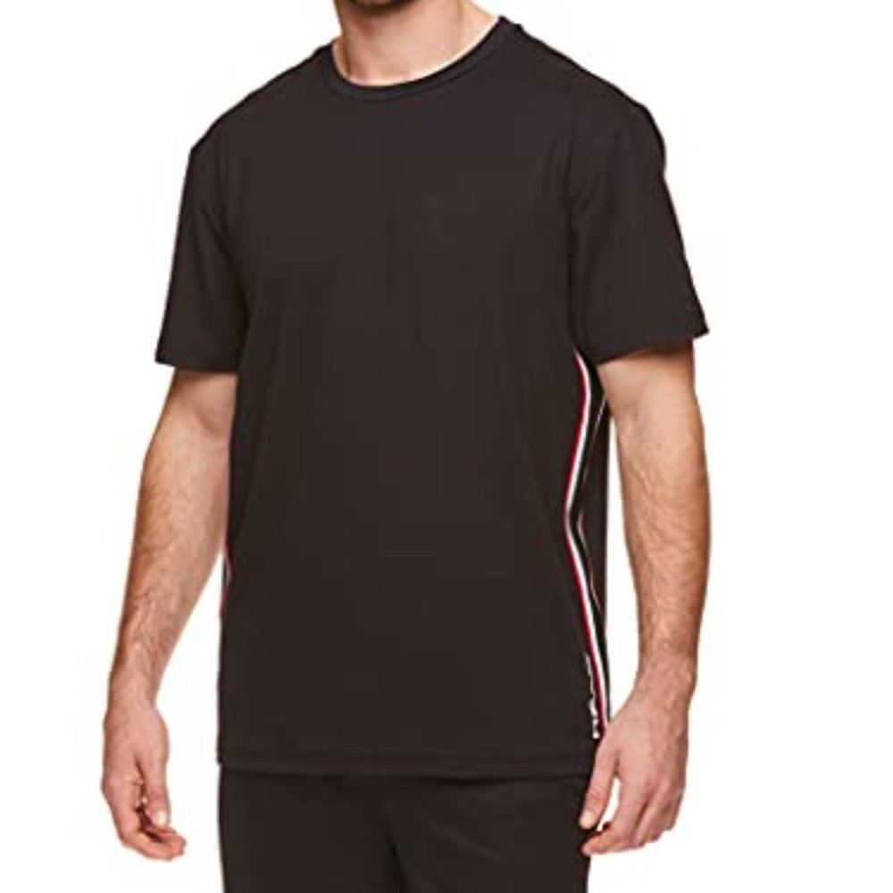 HEAD Men's Gym Training and Workout T-Shirt  Black